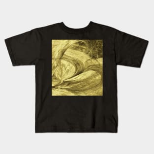 Flying threads of gold Kids T-Shirt